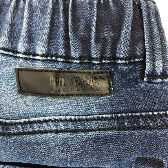DNM WORKS Boys Denim Jagger Pants, Size L-14 - Picture 6 of 6